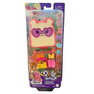Polly Pocket Cutie Bear Picnic Playset (2024) – New